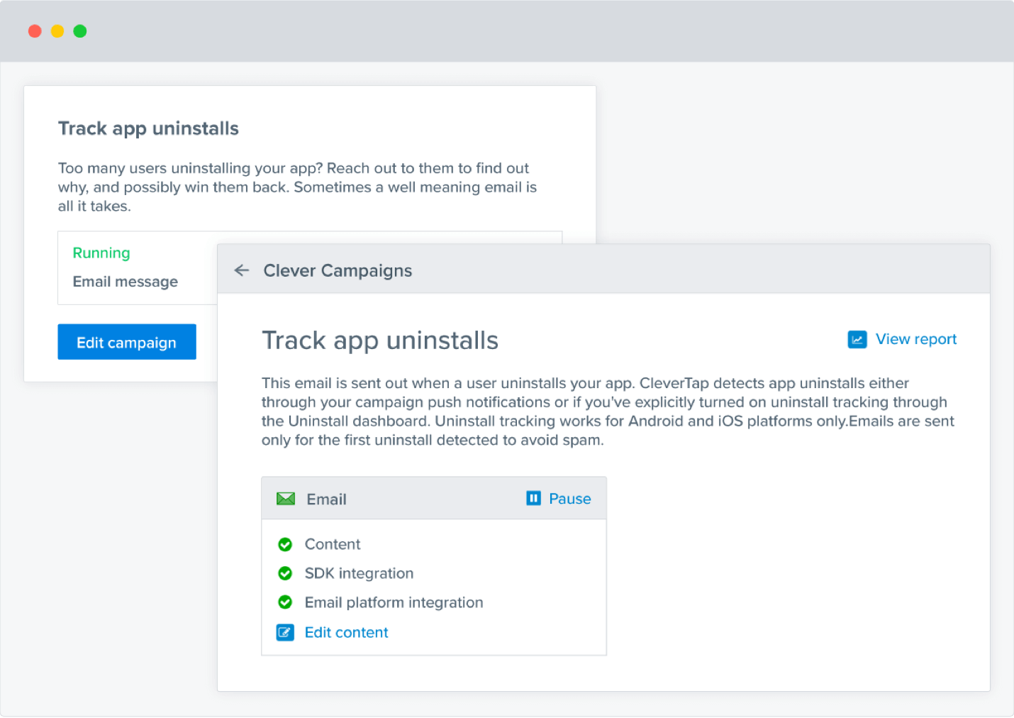 Track Uninstalls with CleverTap