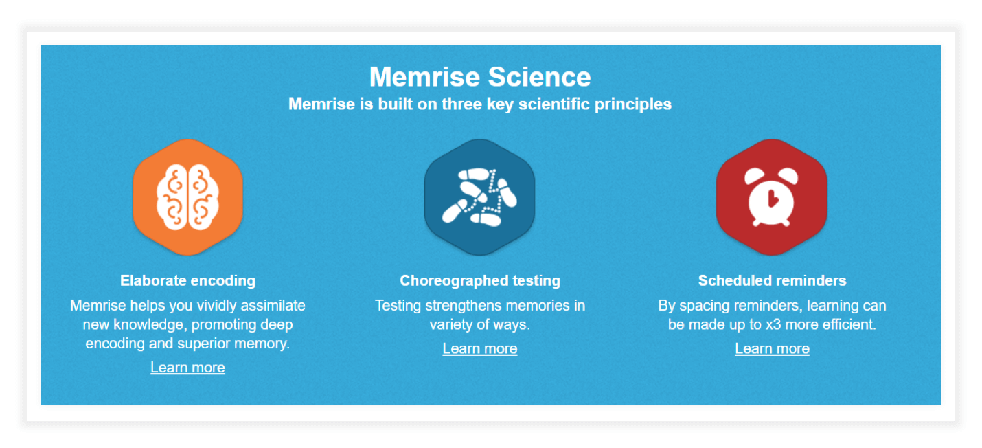 Memrise Science