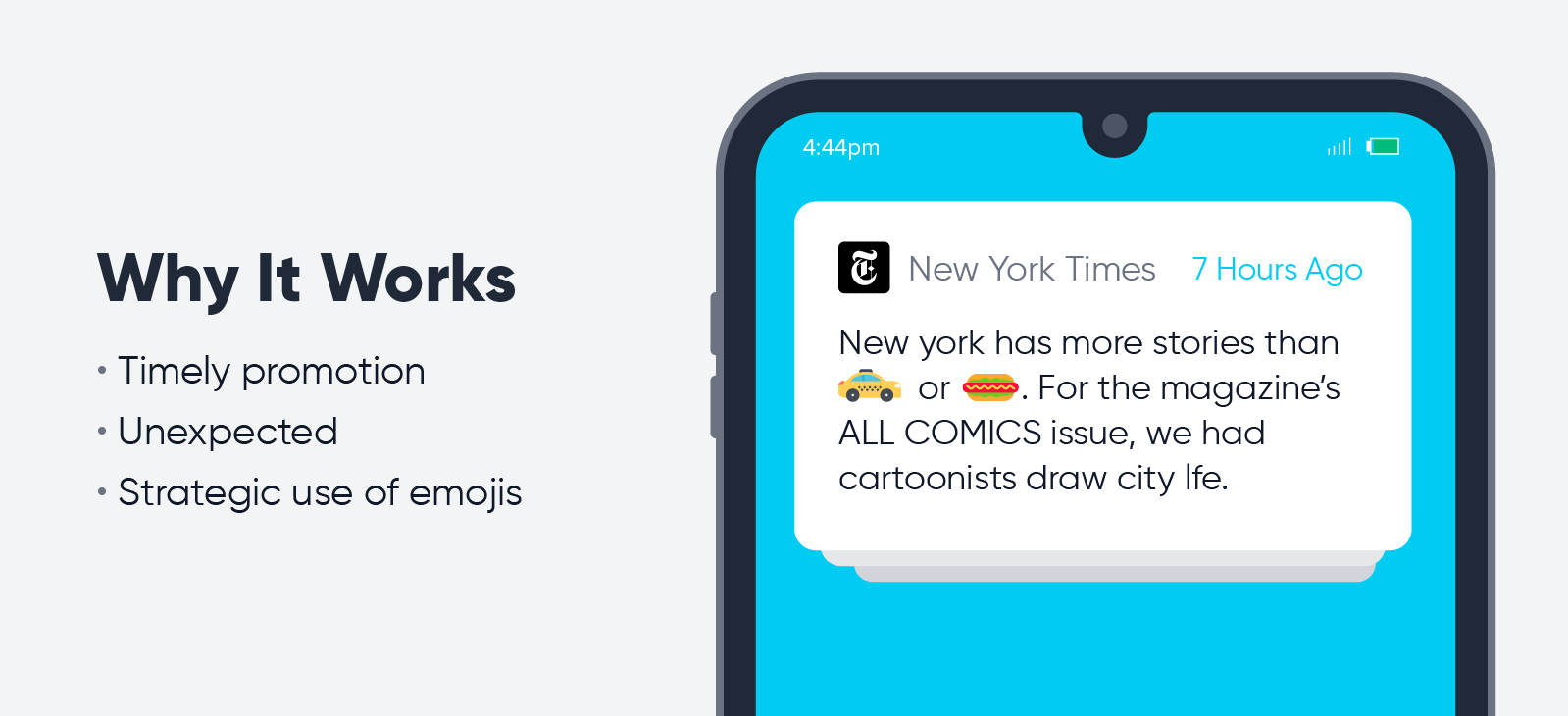 New York Times - push notification best practices