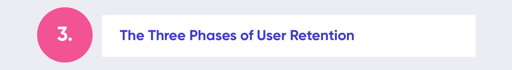 Three Phases of User Retention