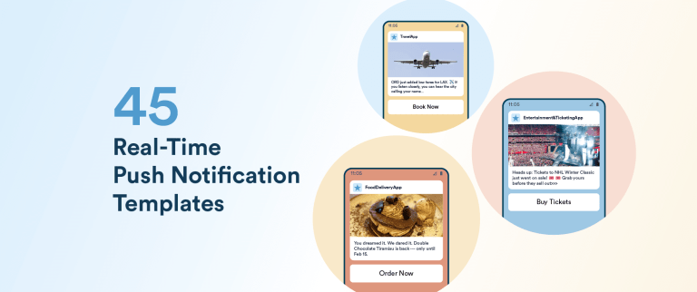 ​​45 Real-Time Push Notification Templates