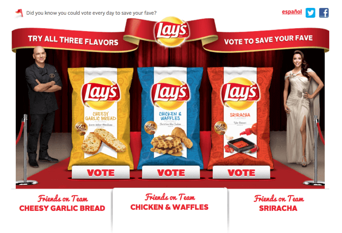 Lay's annual Do Us a Flavor contest is an effective omnichannel marketing campaign.