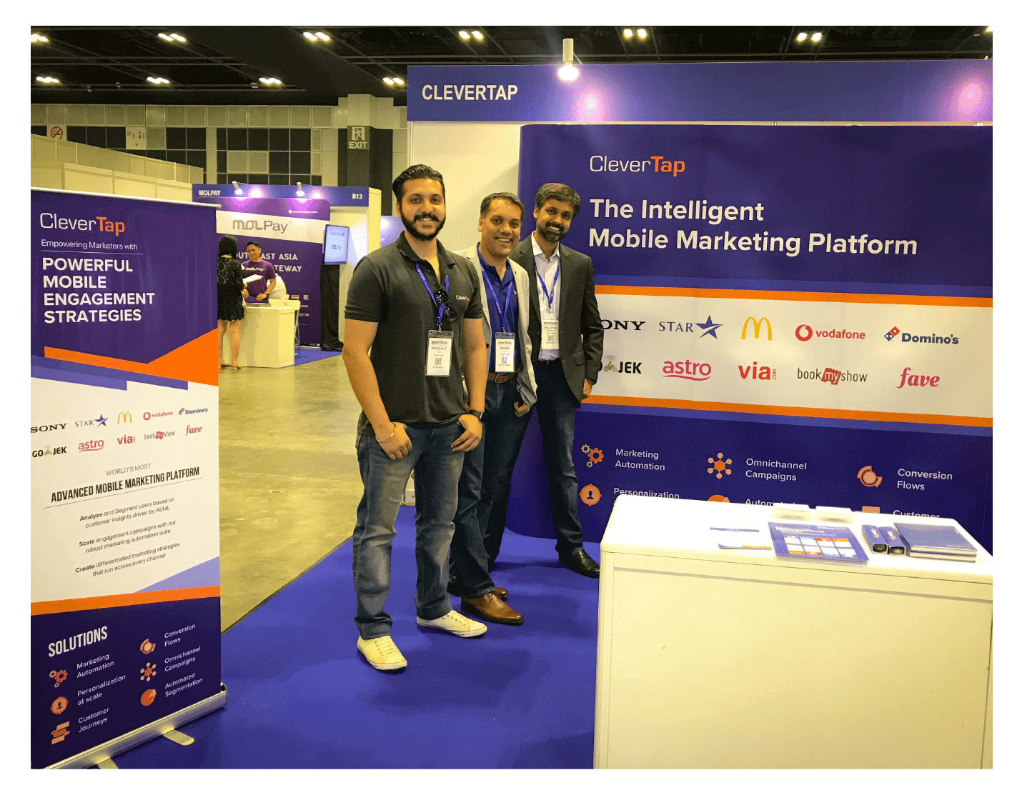 CleverTap Booth Pic - 2