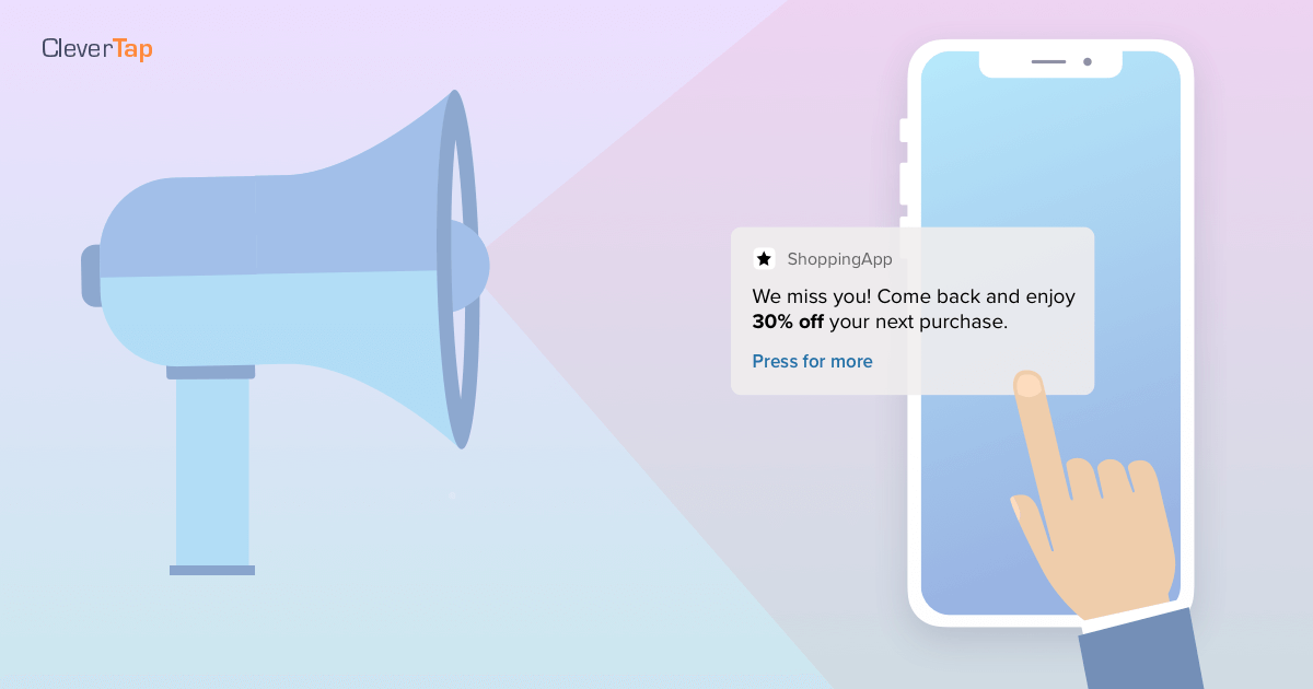 Beat mobile churn rate by sending promo push notifications
