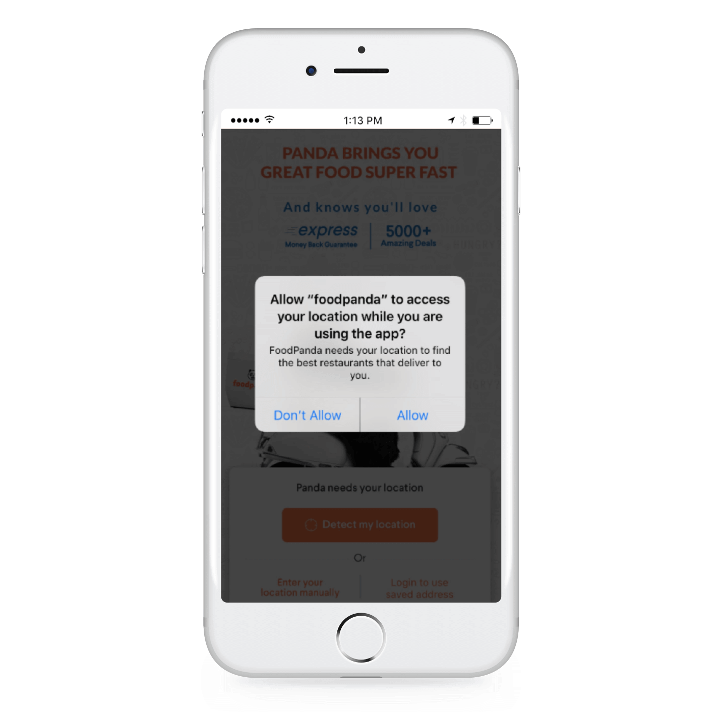 Foodpanda-Location-Access