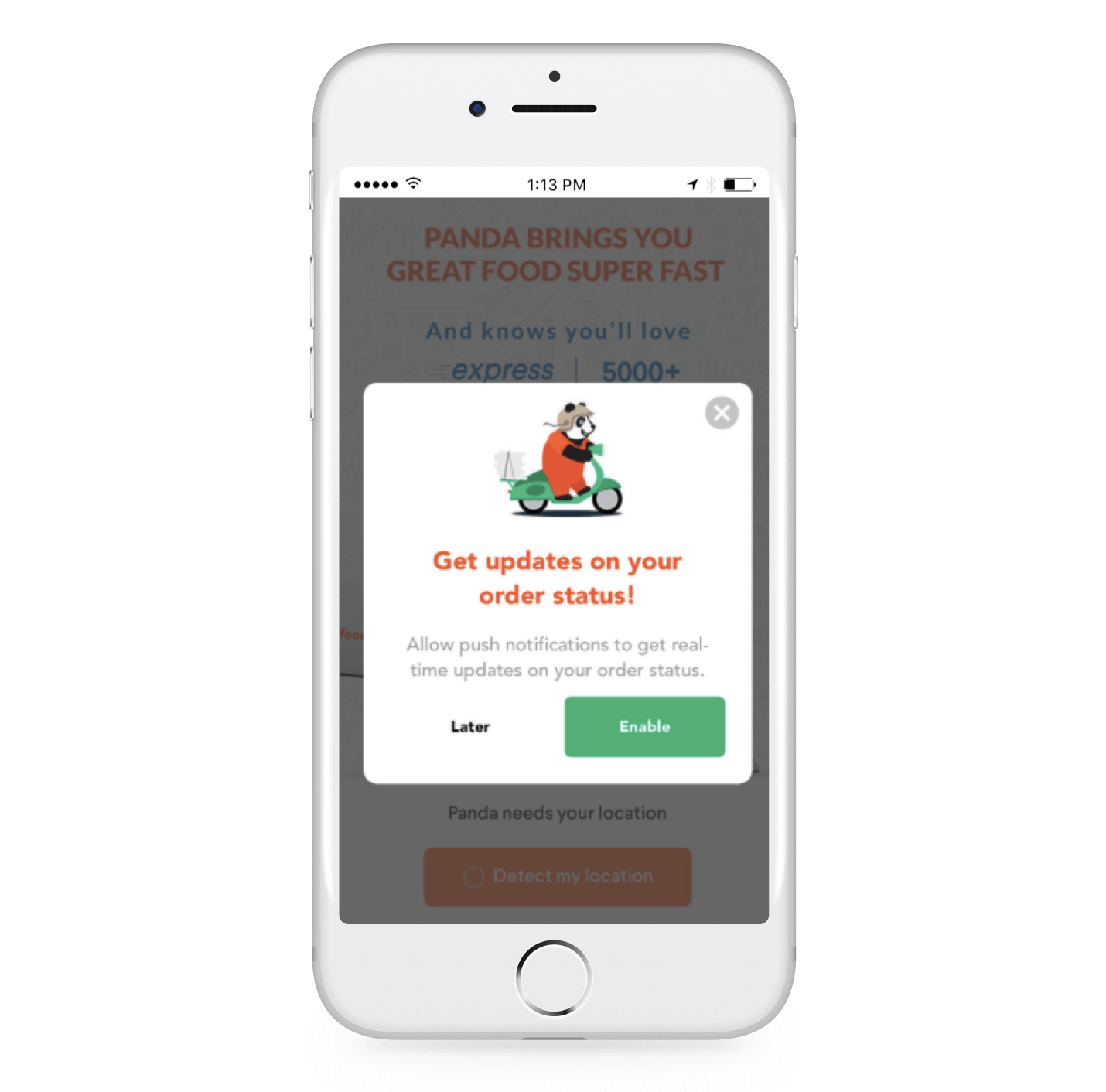 Foodpanda-Push-Notification