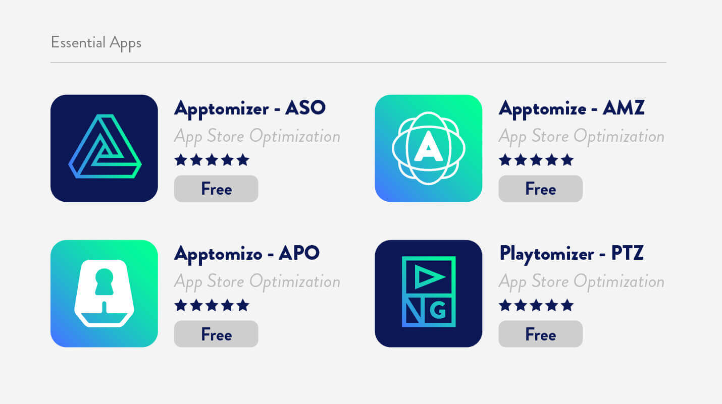 app store search results ranking example with hypothetical apps