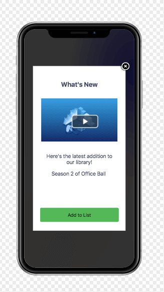 Notifications with Videos