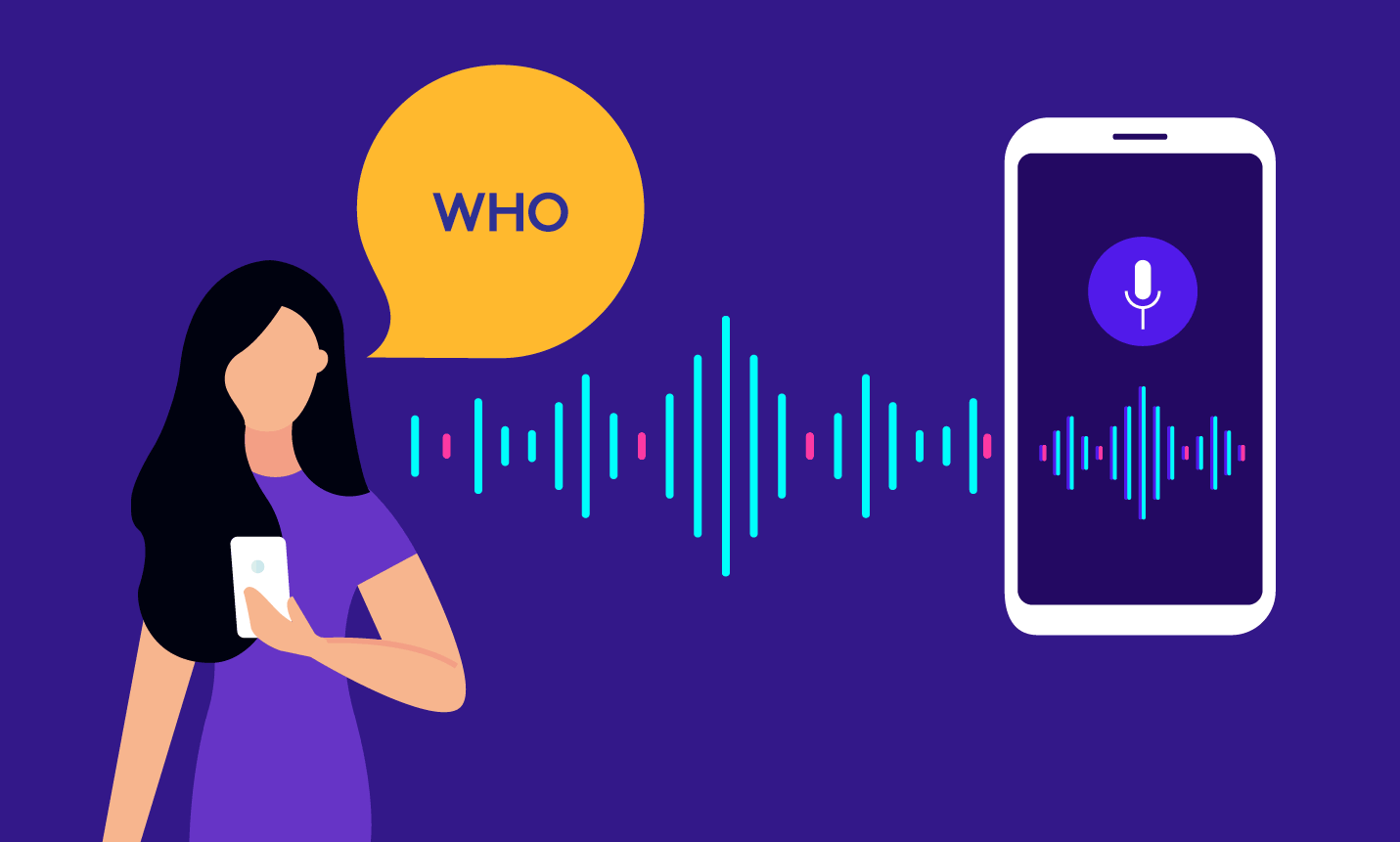 Voice Command App - write content in a Q & A format