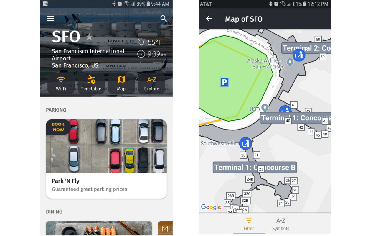 UX design examples: Flio app