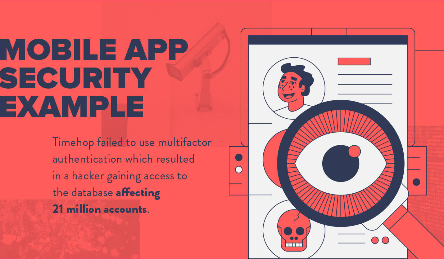mobile app security vulnerability example from timehop breach