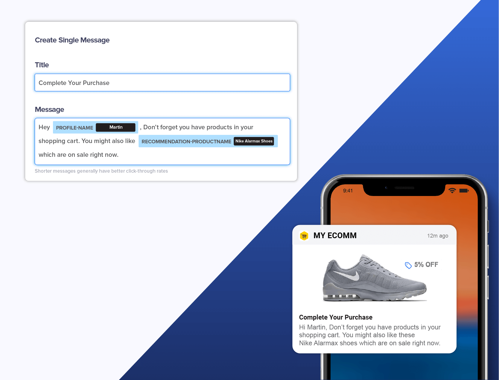 personalized recommendations
