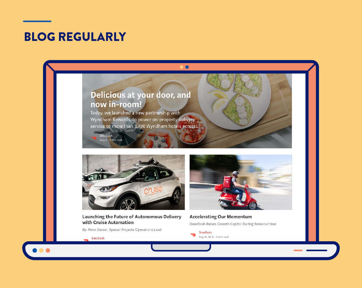 how to market an app strategy example from doordash