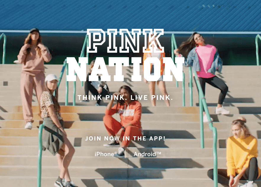 pink nation by victoria's secret