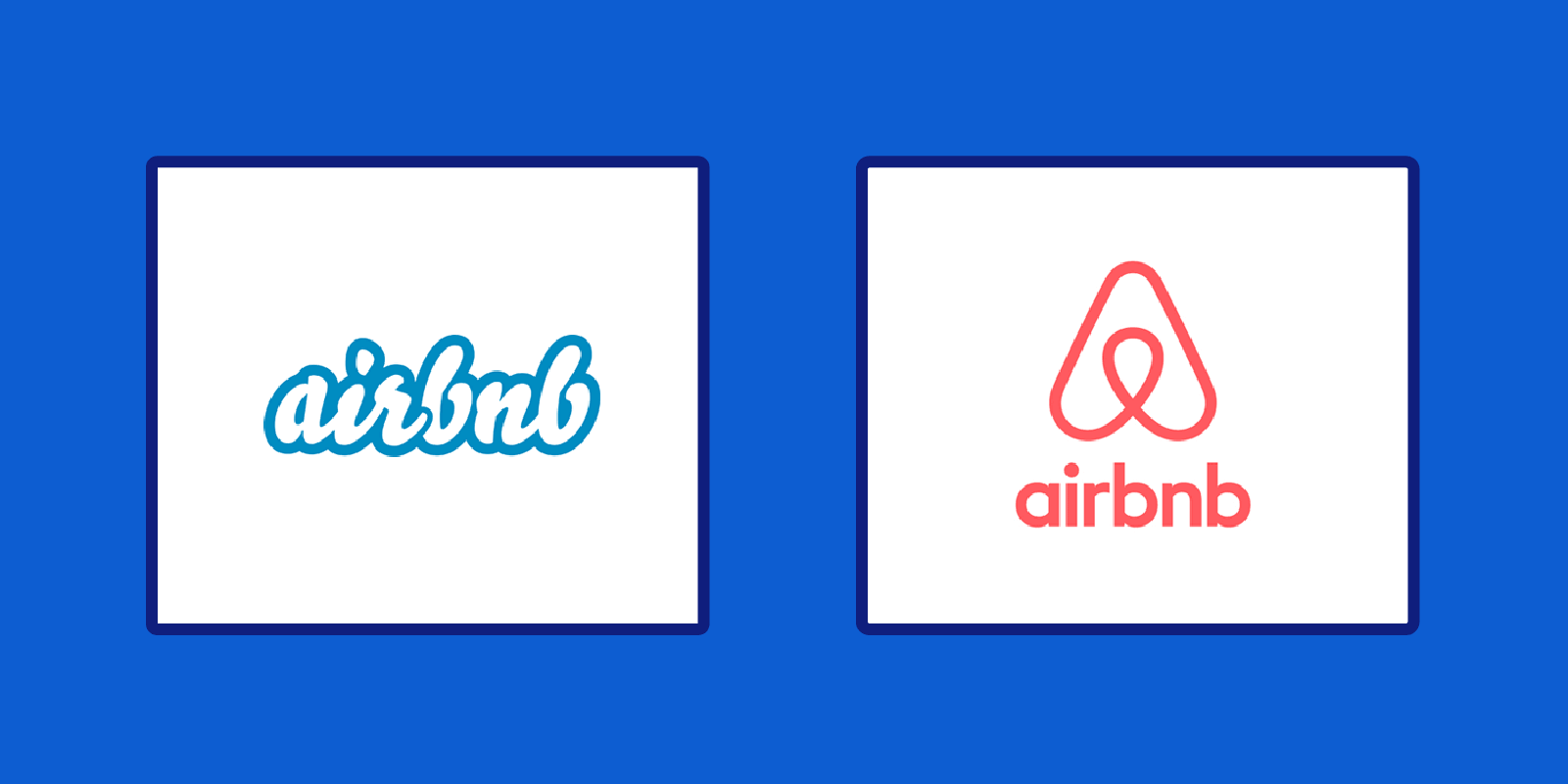Brand Identity - the evolution of the Airbnb logo