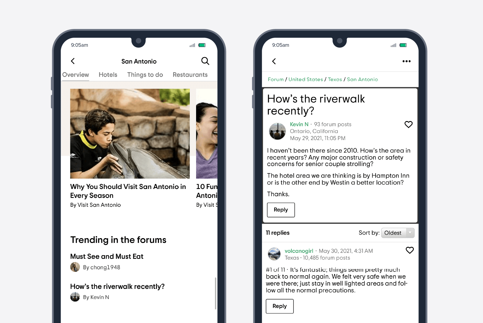 trip advisor example