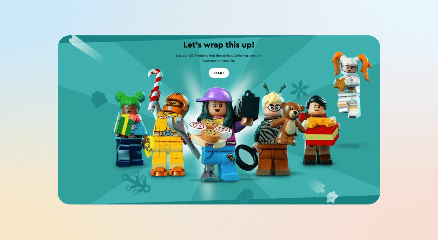 holiday marketing ideas - Lego