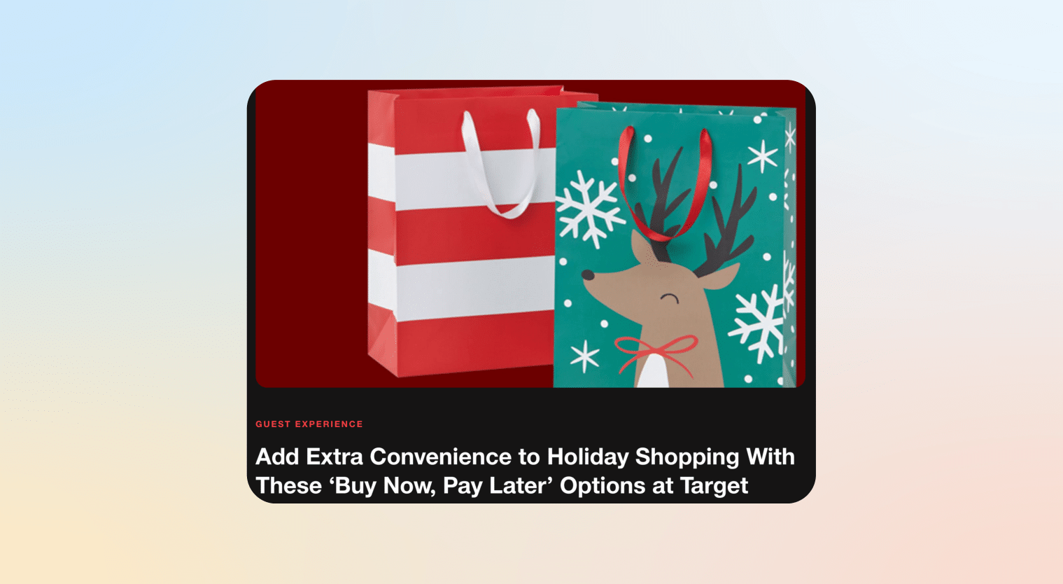 holiday marketing ideas - target