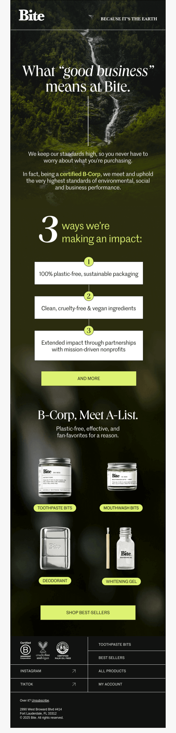 Bite onboarding email