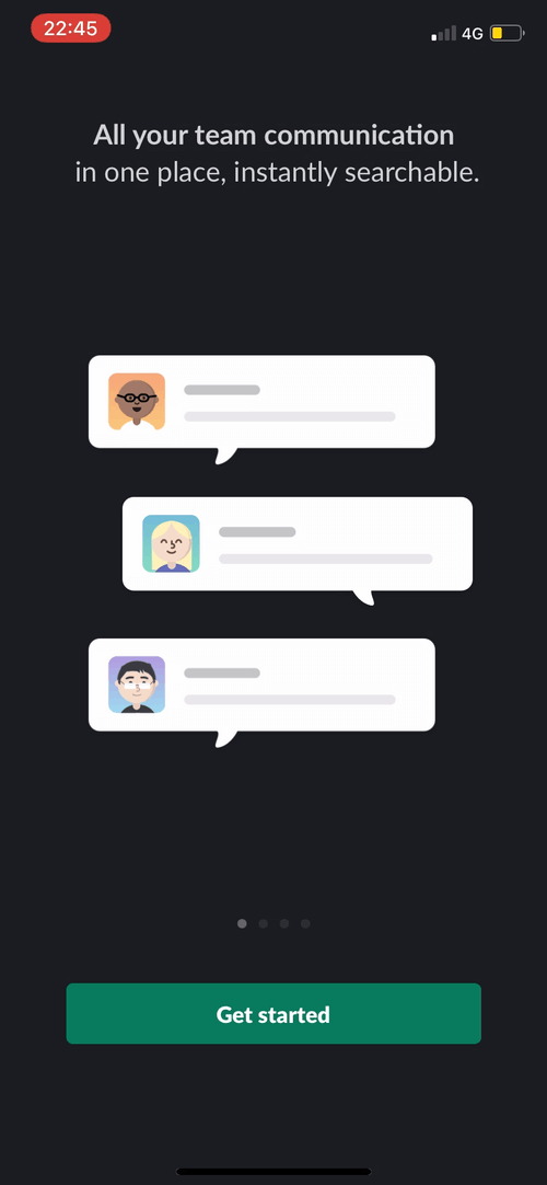 Slack app onboarding 1