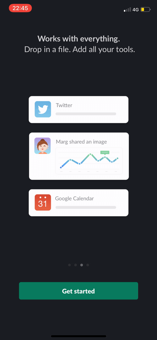 Slack app onboarding 3