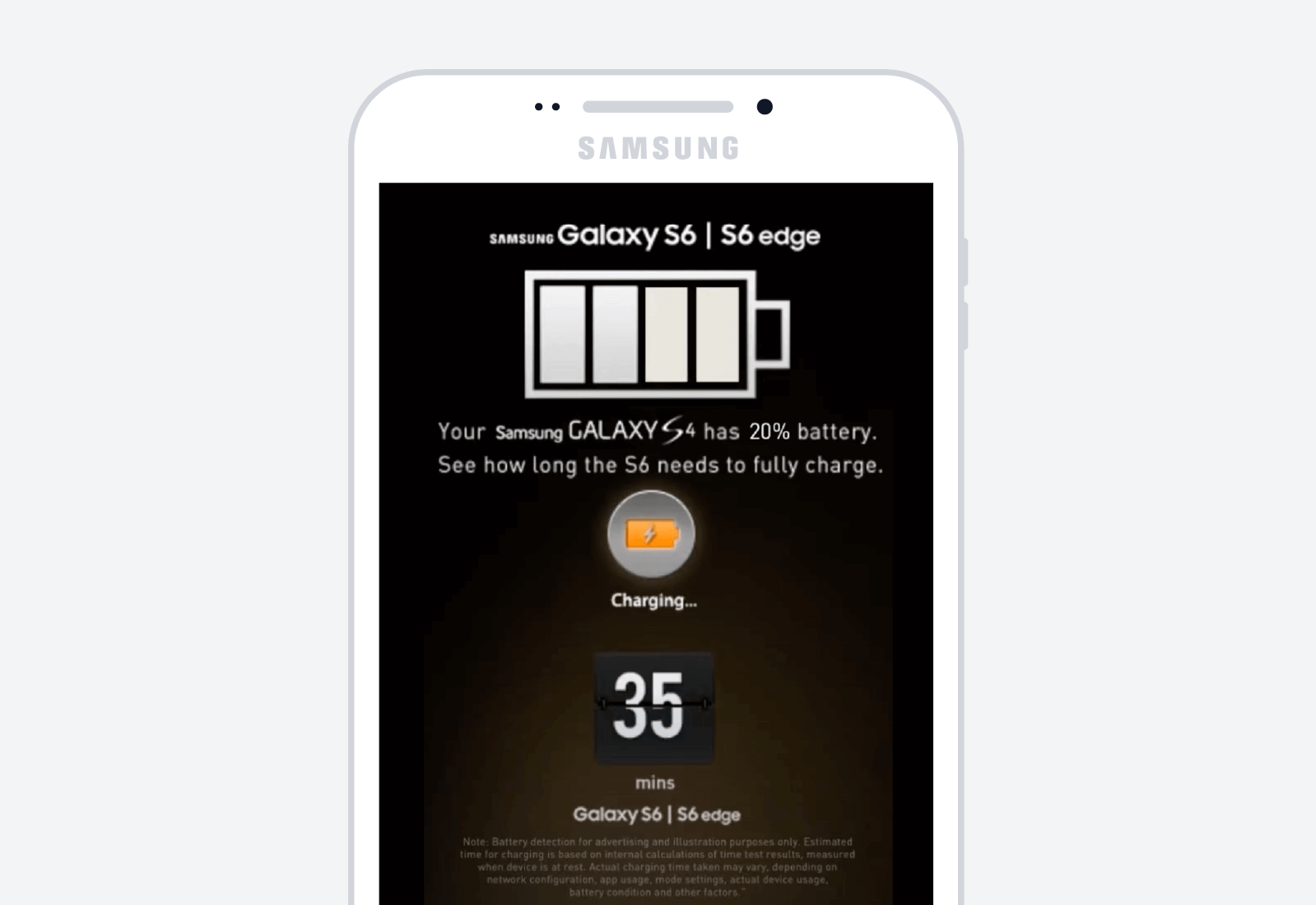 samsung mobile advertisement