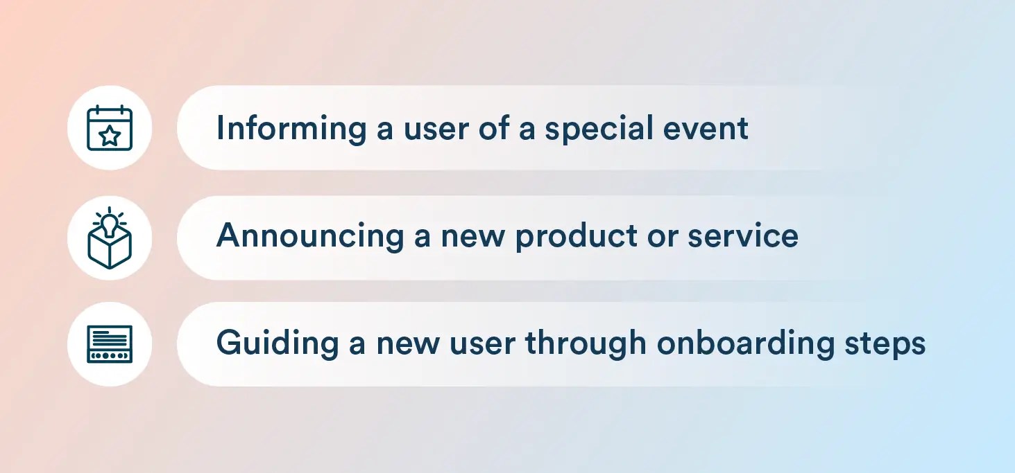 Uses of Rich Push Notifications