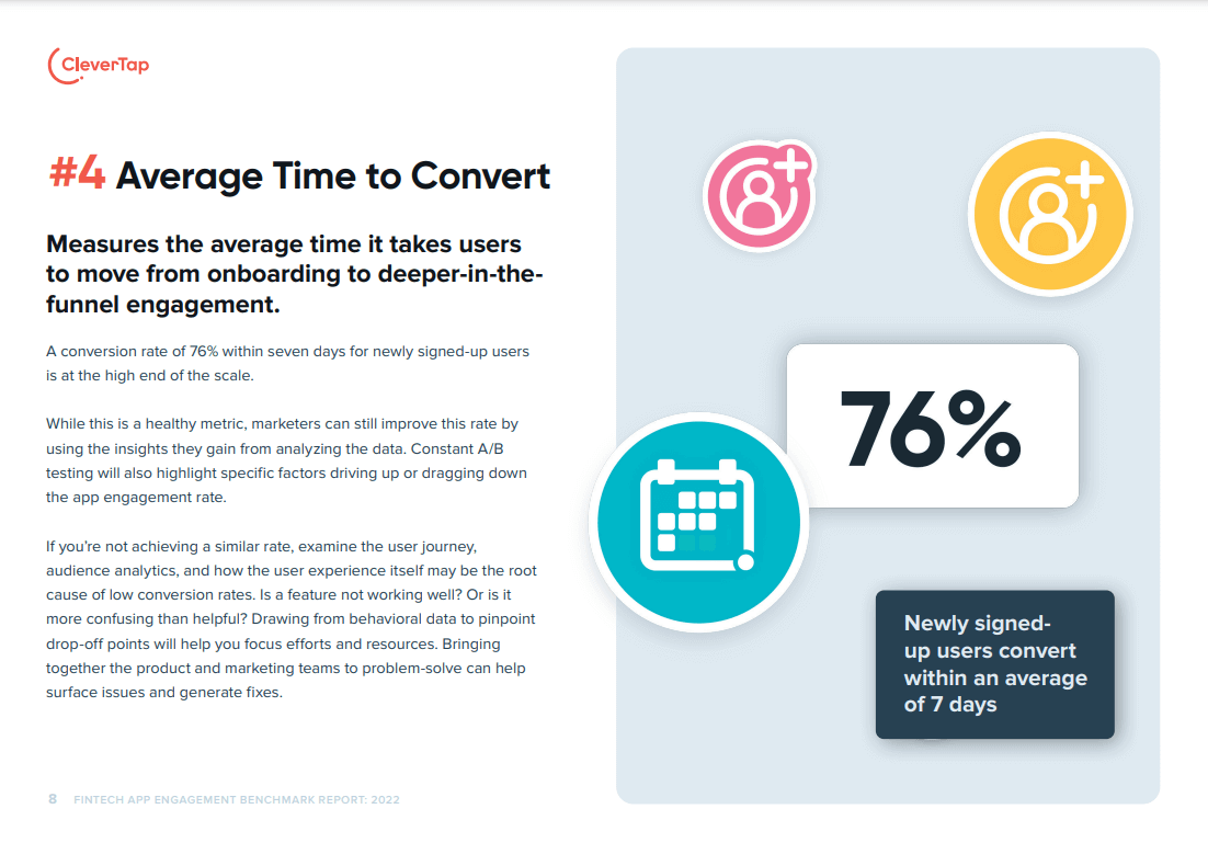 A page from our Fintech App Engagement Benchmark Report