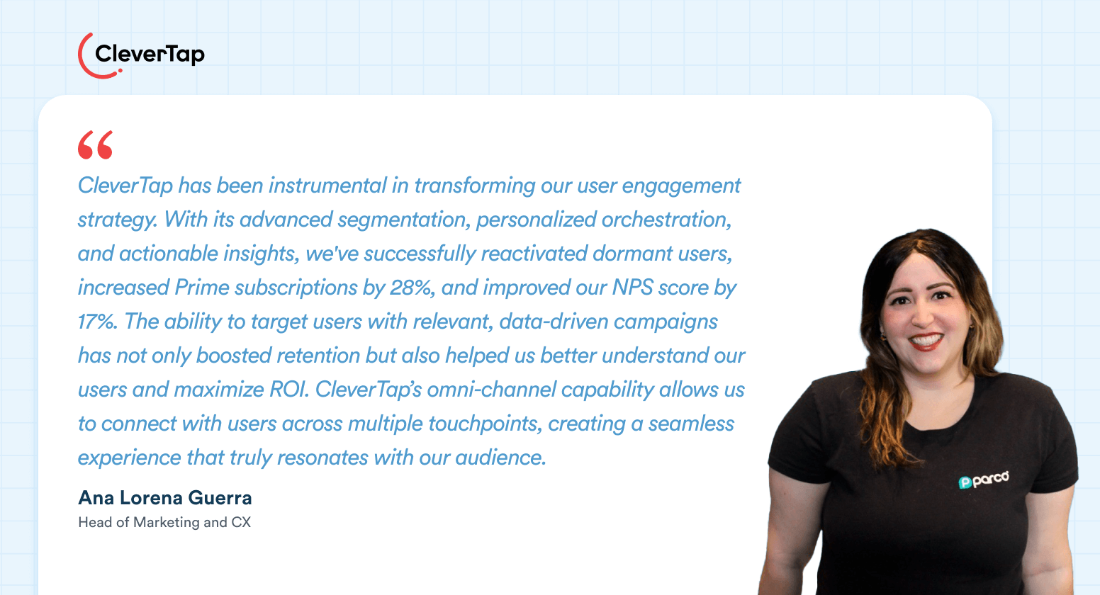 Parco Net Promoter Score (NPS) Case Study