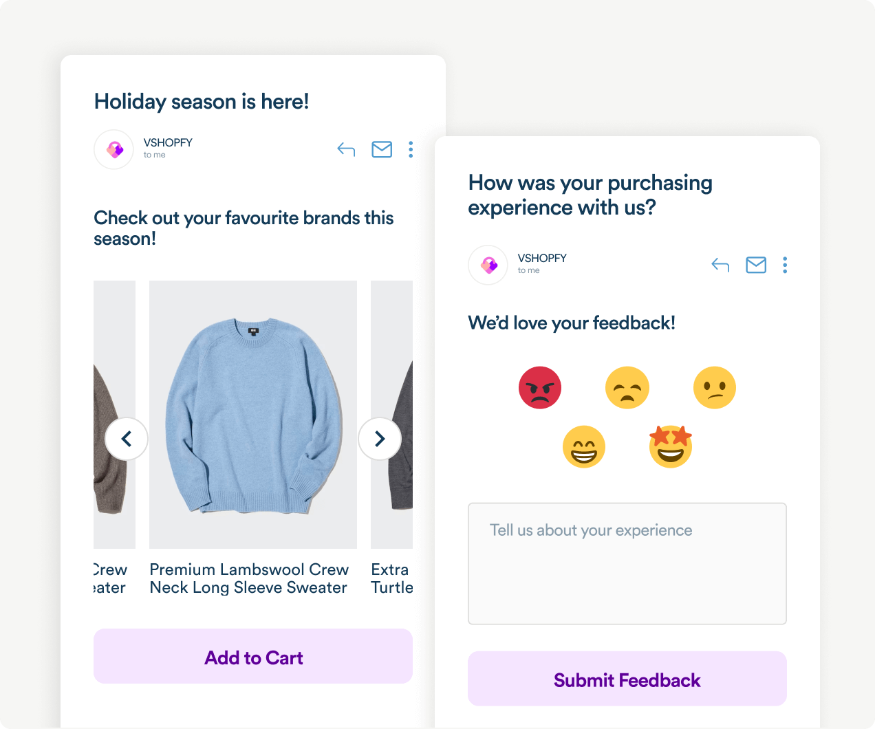 Behavior-triggered, personalized email marketing platform with AI-powered recommendations, email automation, and 1:1 custom email marketing.