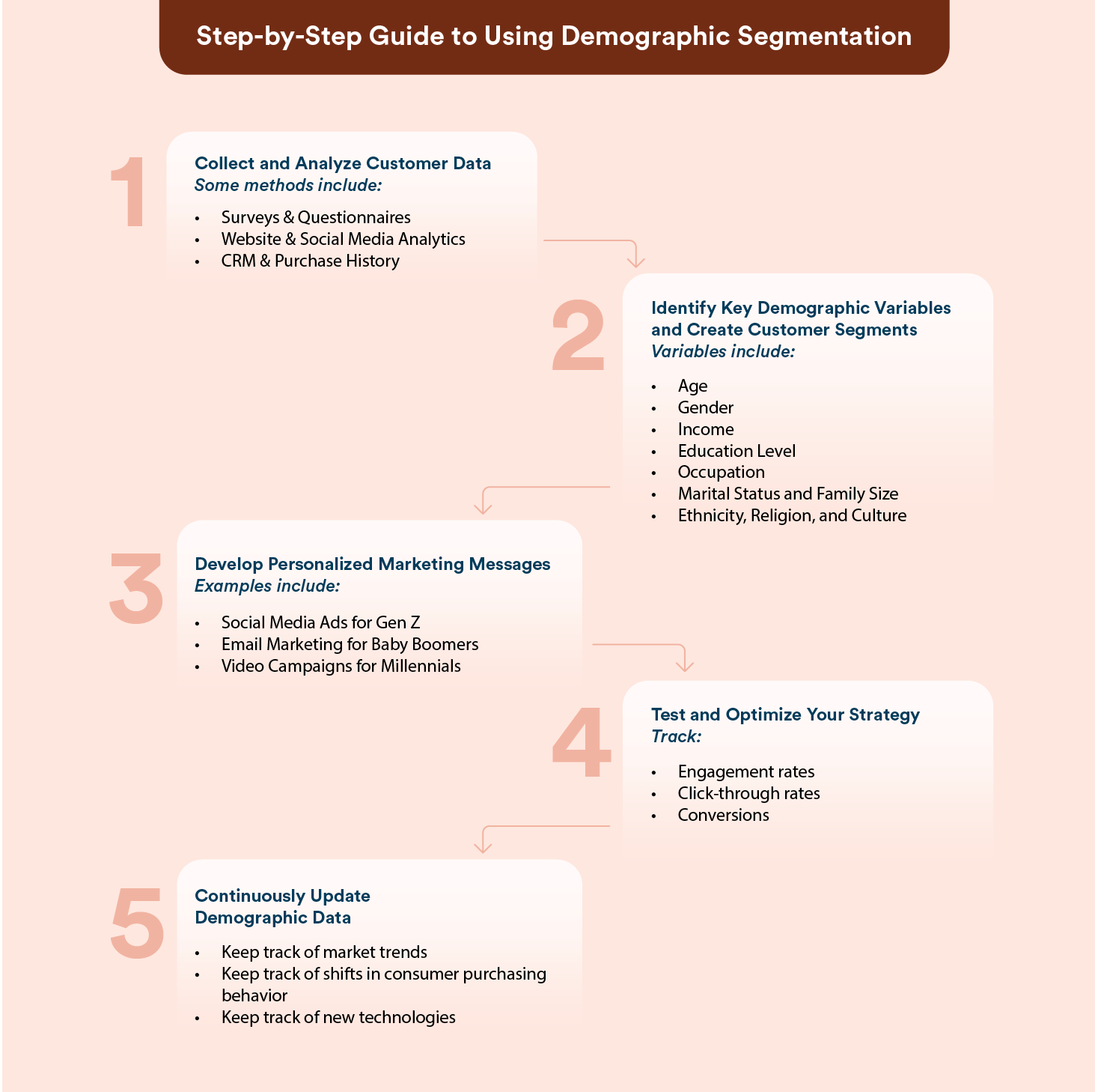 Step-by-Step Guide to Using Demographic Segmentation