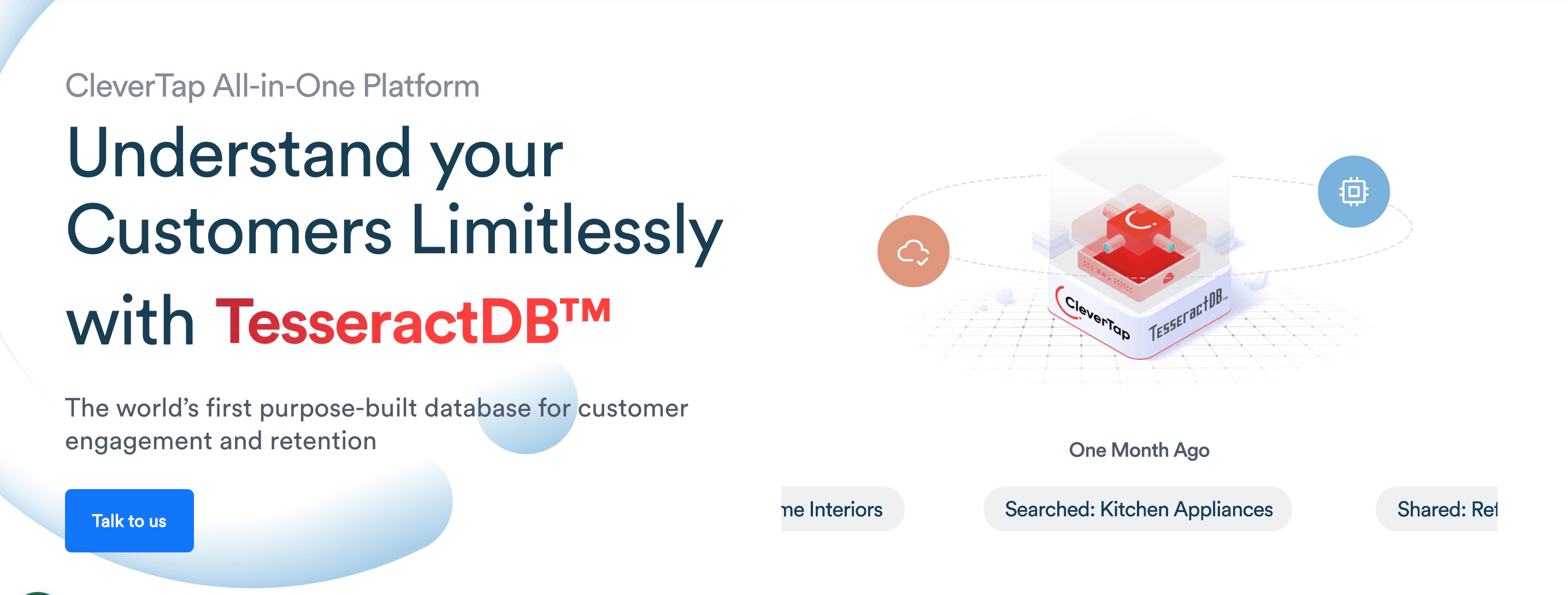 TesseractDB website preview