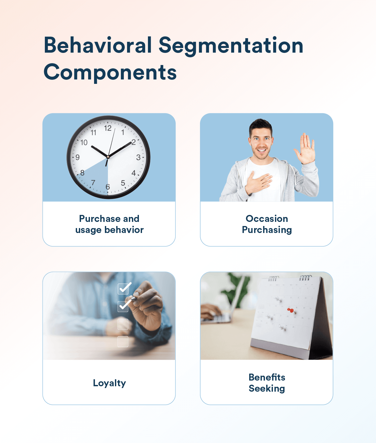 Behavioral Segmentation Components