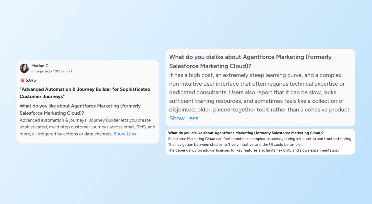 Braze competitors - Agentforce marketing reviews