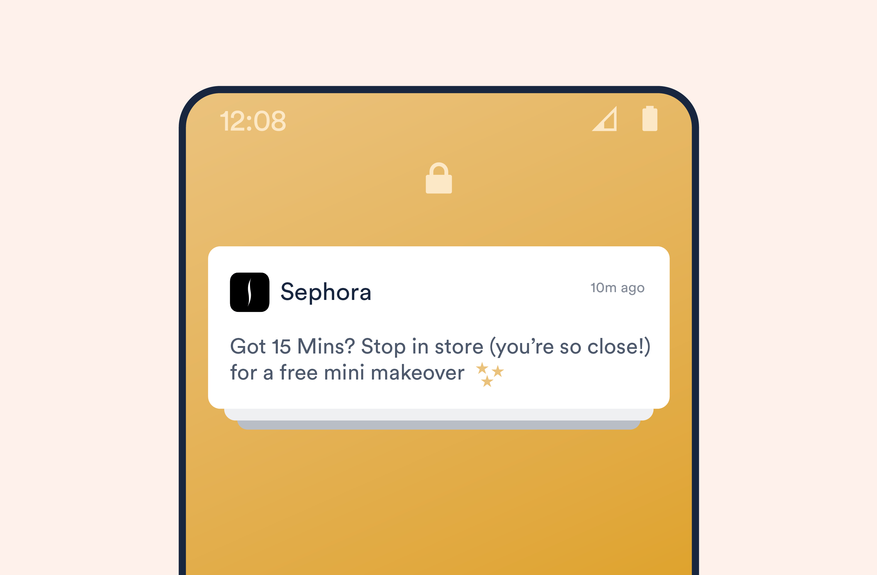 Sephora Brand example for location based marketing