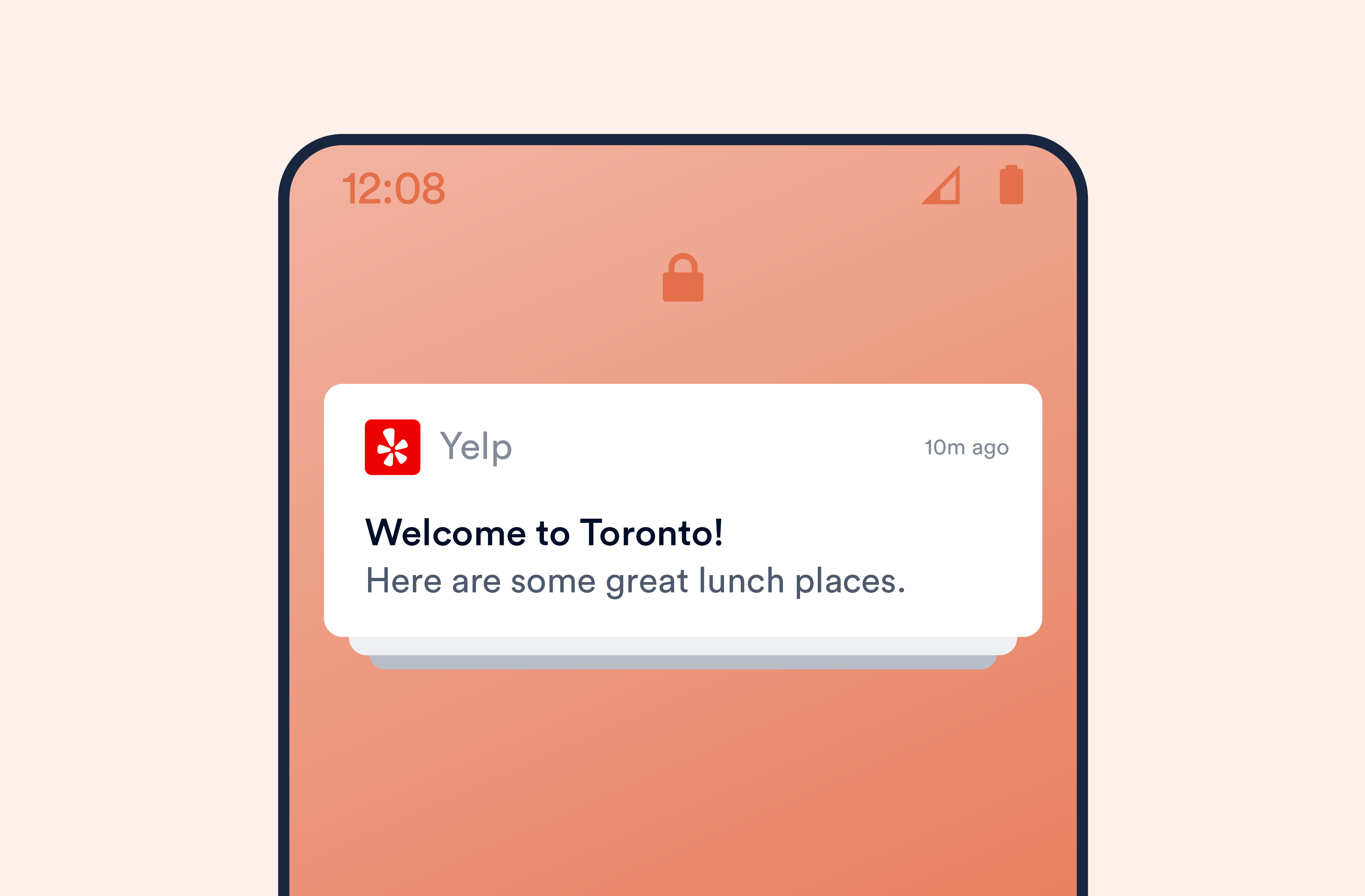 YELP Brand example for location based marketing
