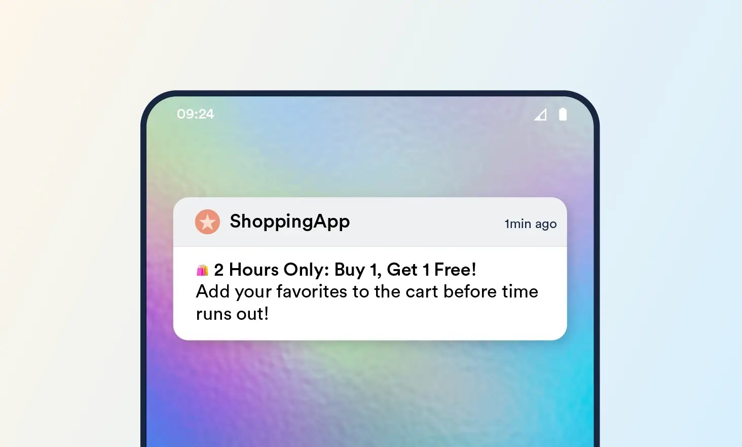 Flash Sales e-commerce push notifications