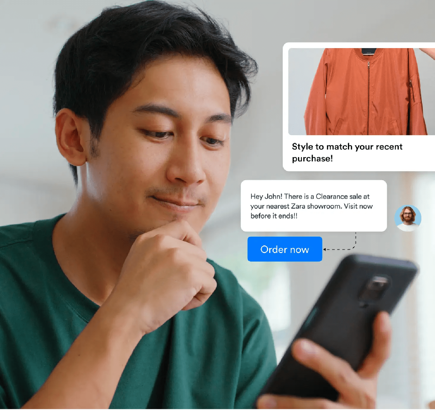 Level 2 (L2): Personalization based on behavioral segmentation like past customer actions and events