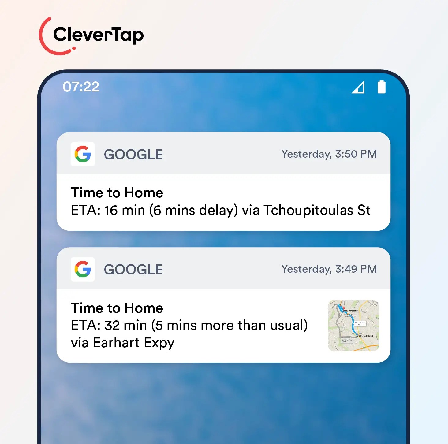 Location-Based Notification Example to boost push notification retention