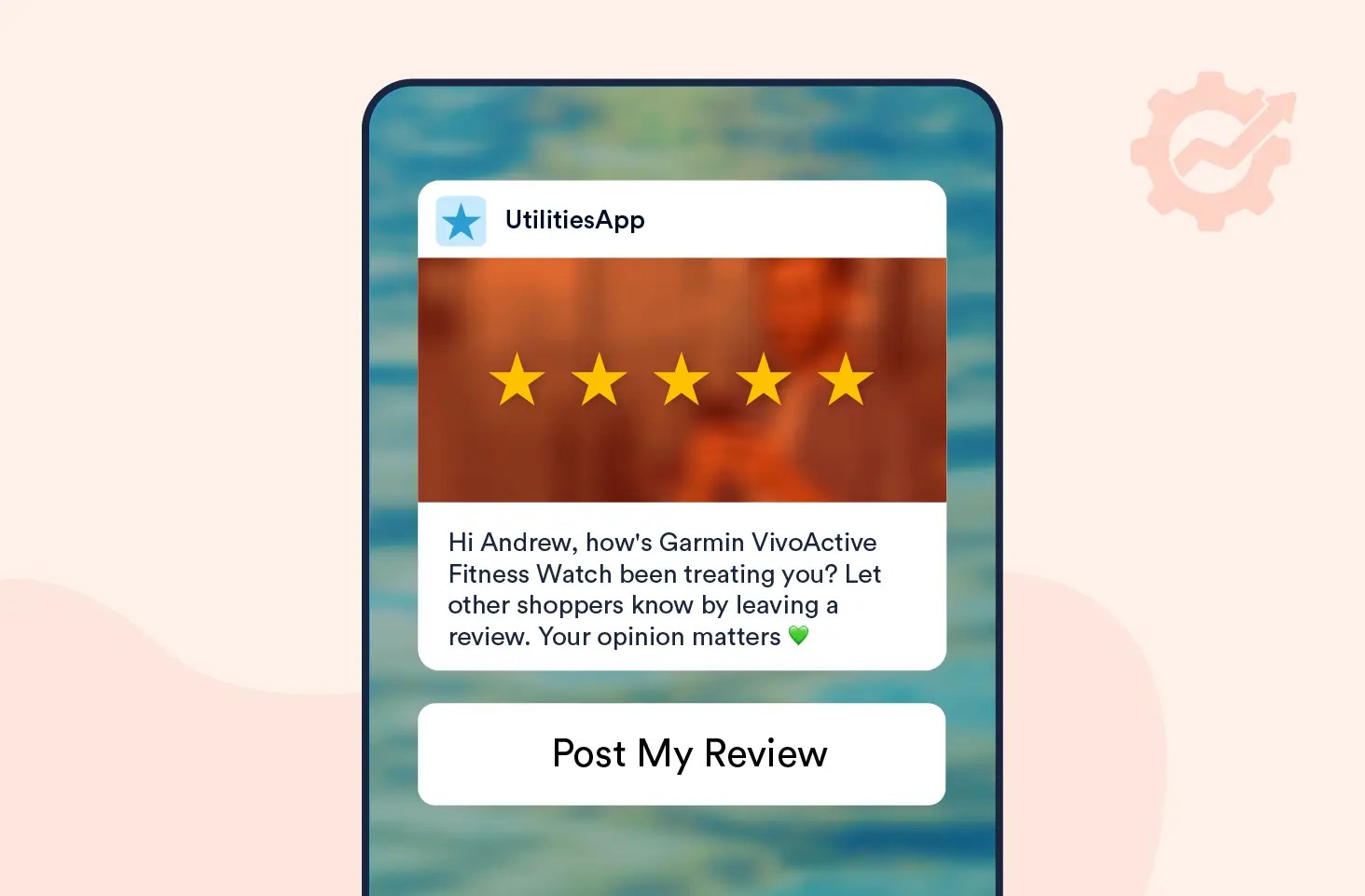 Push Notification template to Ask for a Review