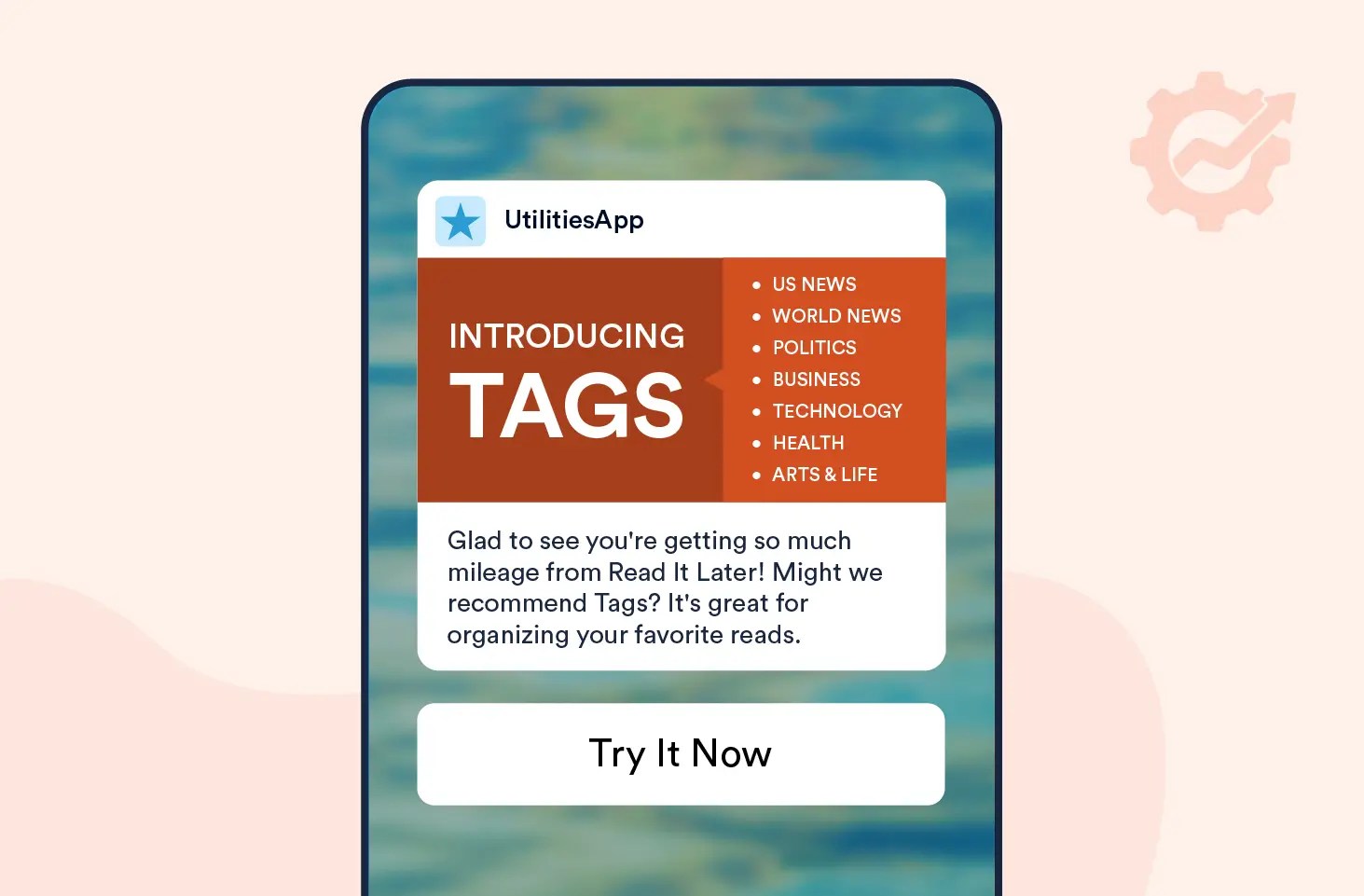 Push Notification template to Introduce Users to a Feature They Haven’t Yet Tried