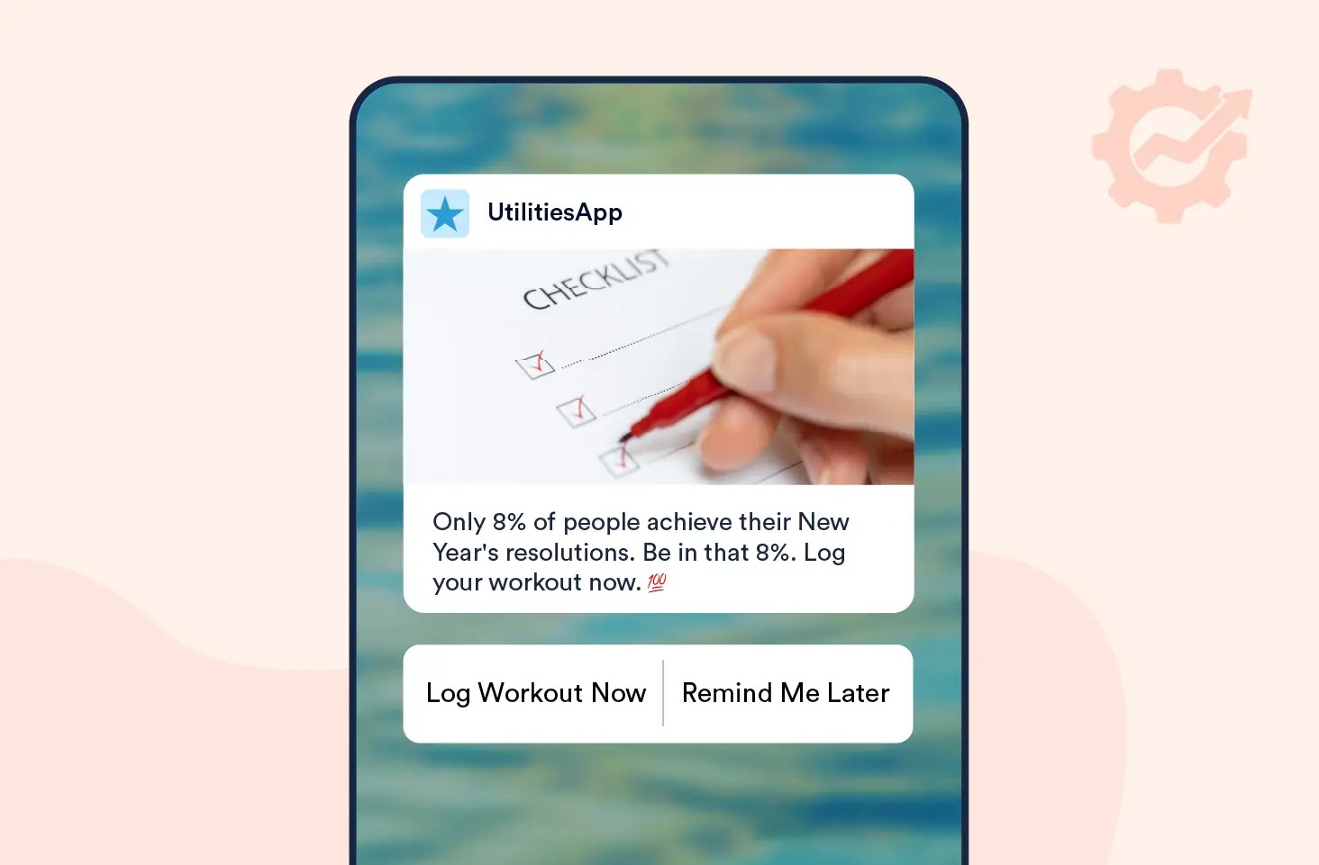 Push Notification template to Motivate or Inspire User Based on Holidays or Calendar Events