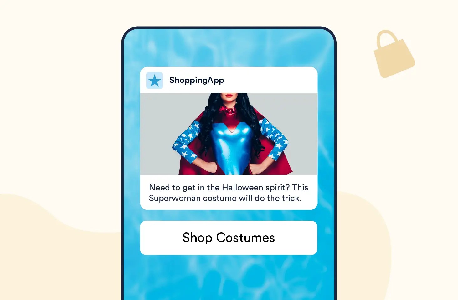 Push Notification template to Suggest an Event- or Holiday-Specific Product