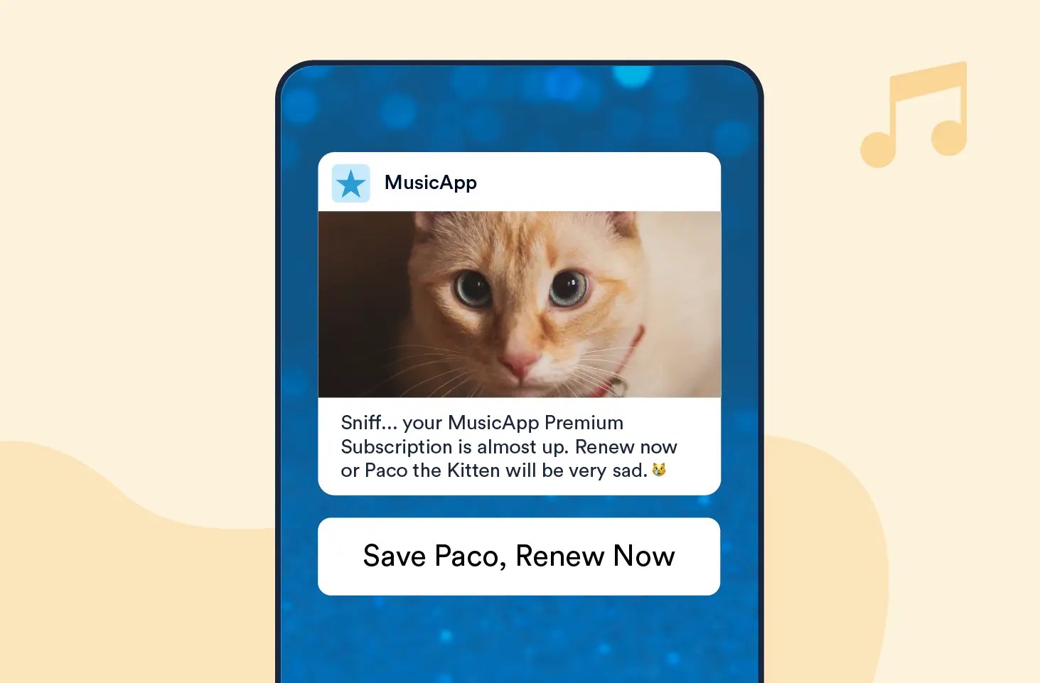 Push Notification templates you can use to Alert User of Membership Expiring Soon
