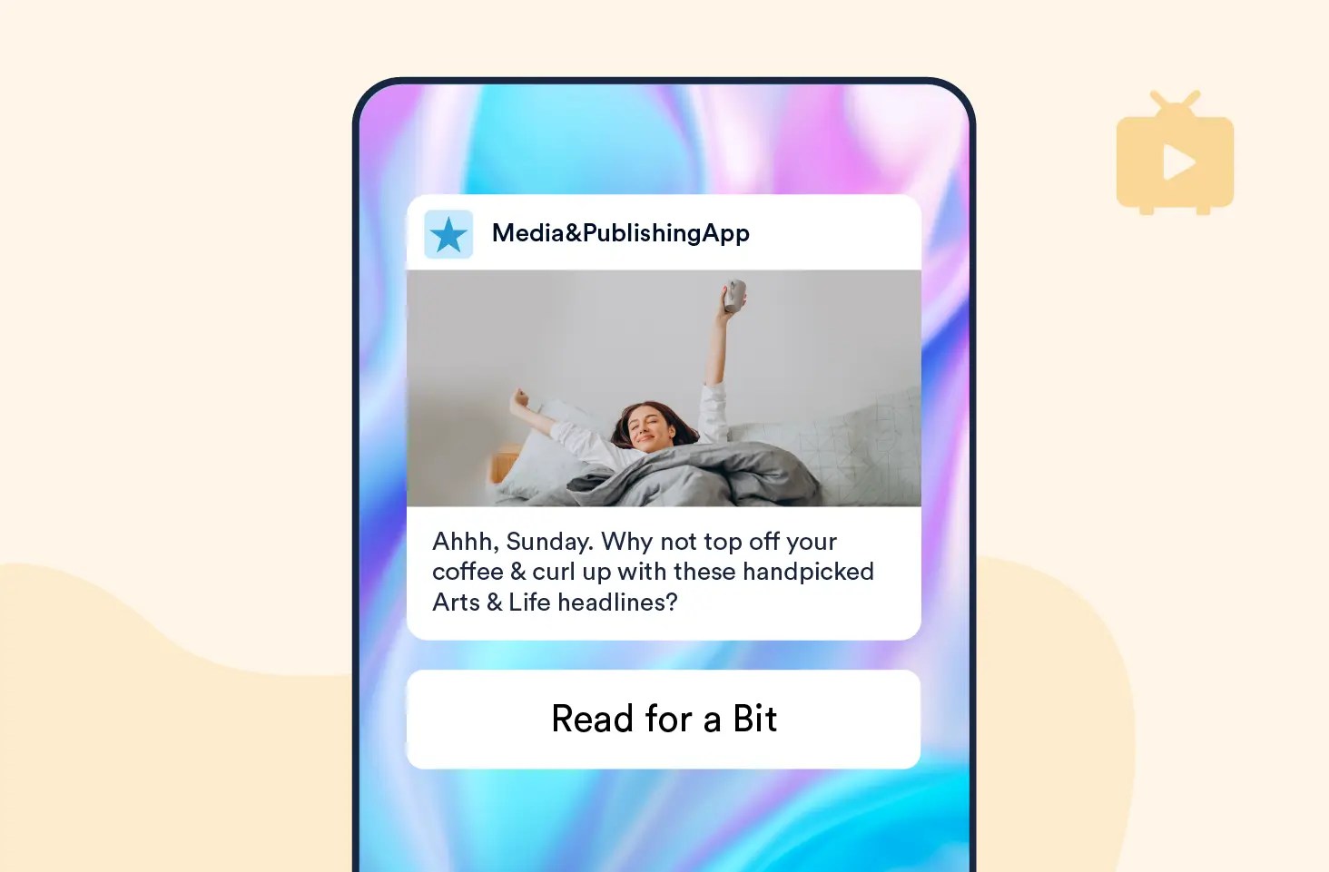 Push Notification templates you can use to Suggest a “Sunday” (or Downtime) Read of Relevant Articles Based on Past Browsing History