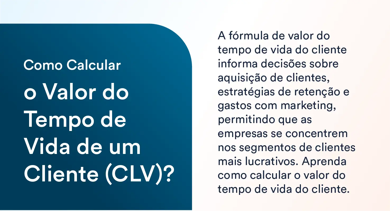 valor do tempo de vida do Cliente