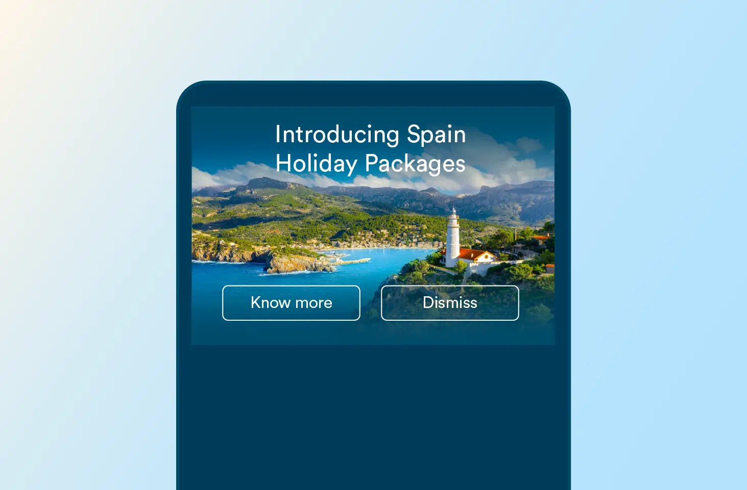 Announcement or Notification Bars