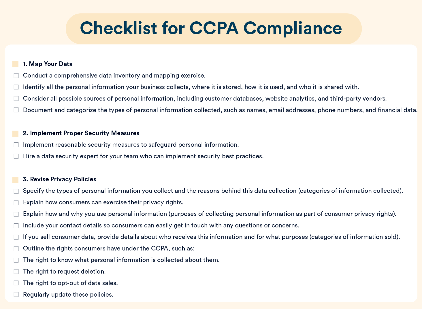 Checklist for CCPA Compliance _1
