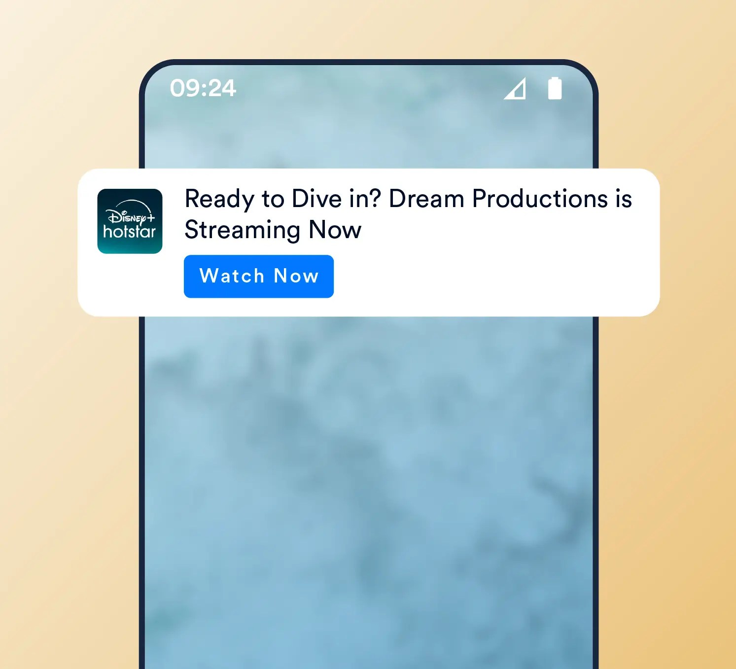 Subscription Service Content Discovery Sample Push Notifications