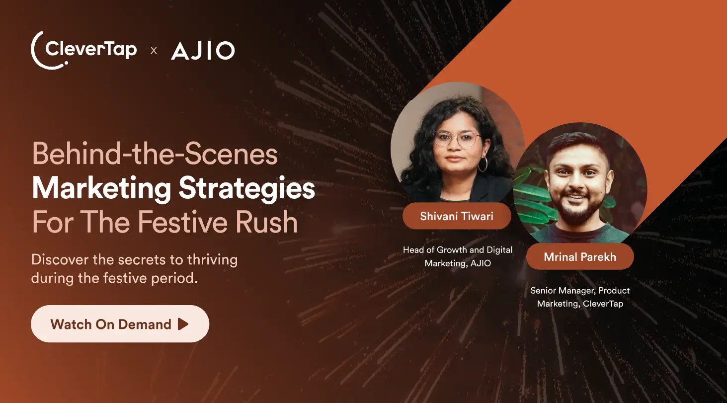 Join Shivani Tiwari, Head of Growth and Marketing at Ajio